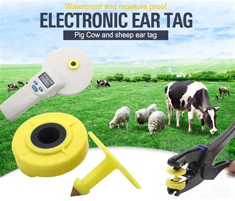 custom rfid tags cattle tracking|allflex rfid tags for cattle.